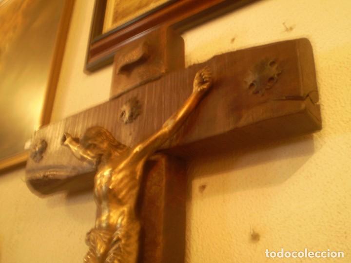 Antig&uuml;edades: CRISTO CON CRUZ S XIX - Foto 5