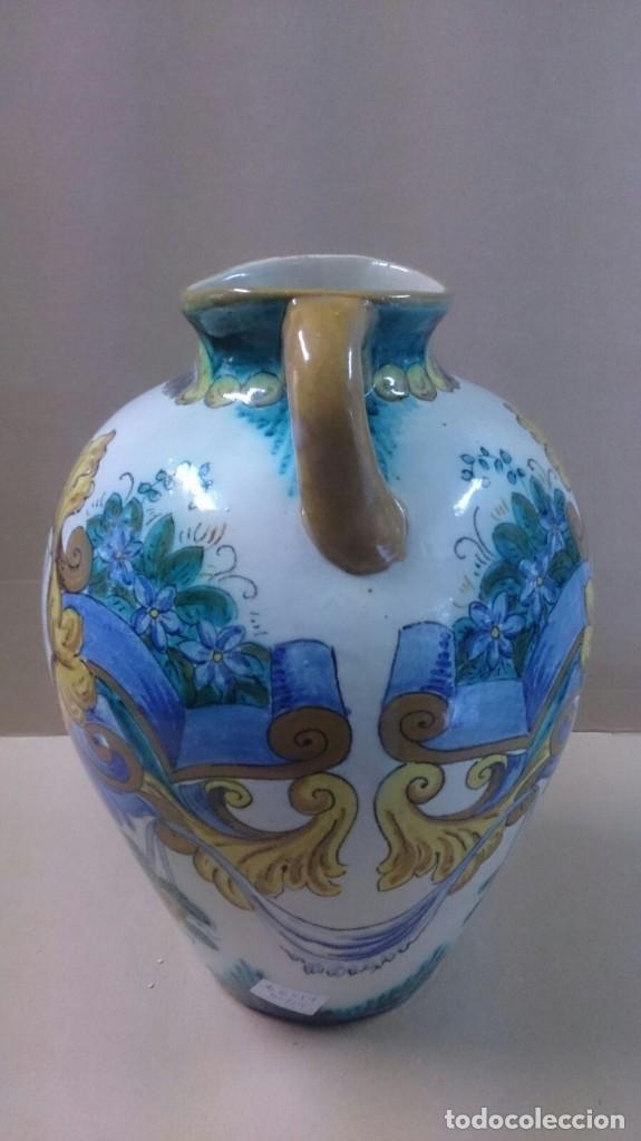 Antig&uuml;edades: Jarron de ceramica de Talavera - Foto 2