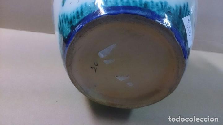 Antig&uuml;edades: Jarron de ceramica de Talavera - Foto 6
