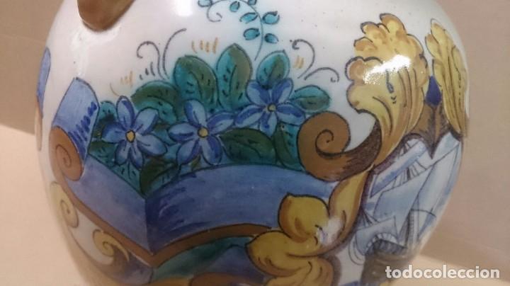 Antig&uuml;edades: Jarron de ceramica de Talavera - Foto 7