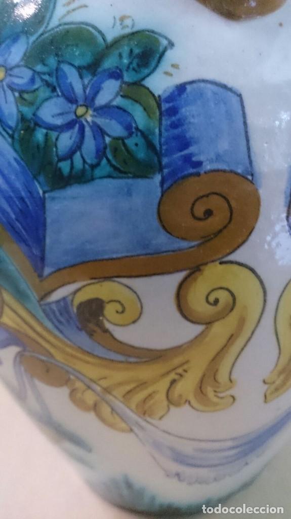 Antig&uuml;edades: Jarron de ceramica de Talavera - Foto 10