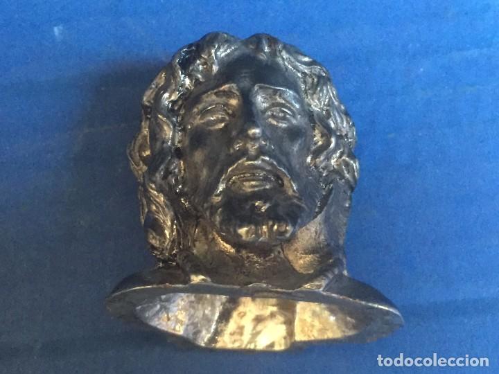 Antig&uuml;edades: cabeza de nuestro se&ntilde;or Jesus,desconozco material - Foto 3