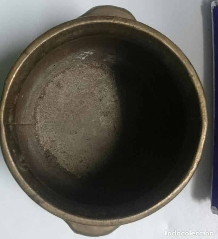 Antig&uuml;edades: VACIJA BRONCE MACIZO - Foto 3