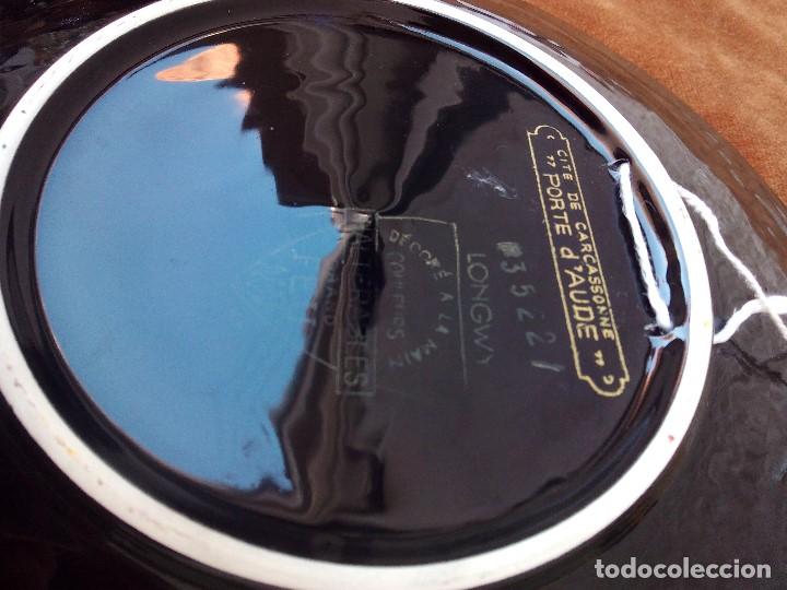 Antig&uuml;edades: Plato porcelana de Carcassona - Foto 5