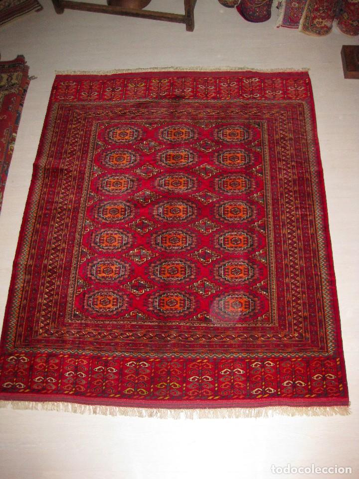Antig&uuml;edades: Alfombra Tekke 200 x 157 - Foto 1