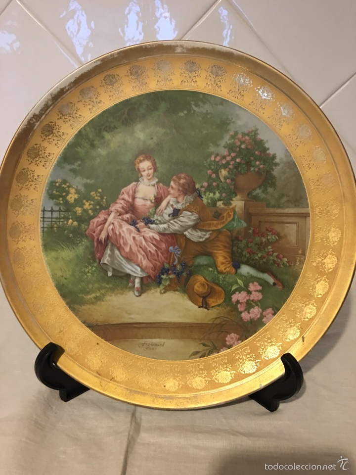 Antig&uuml;edades: Plato de b&aacute;varia - Foto 1