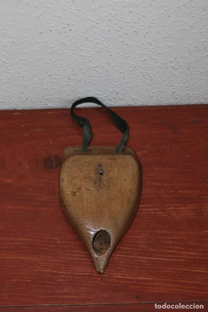Antig&uuml;edades: ZOQUETA DE MADERA - ESCLOPET - SIEGA - Foto 3
