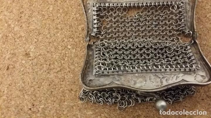 Antig&uuml;edades: bolso de alpaca - Foto 3