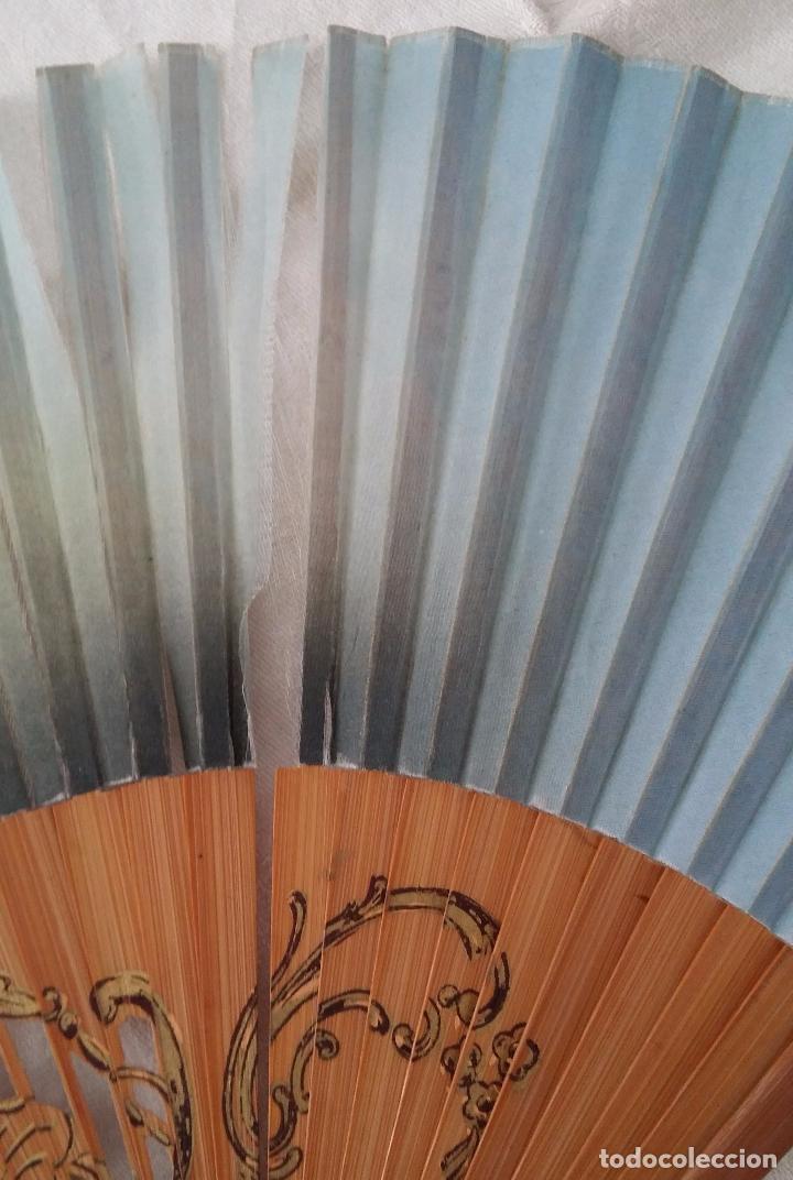Antig&uuml;edades: Antiguo abanico pintado a mano - Foto 5