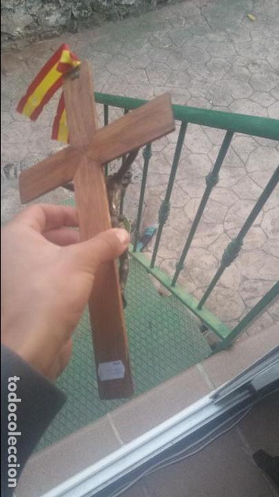 Antig&uuml;edades: ANTIGUO CRUCIFIJO DE N&Aacute;CAR - Foto 6