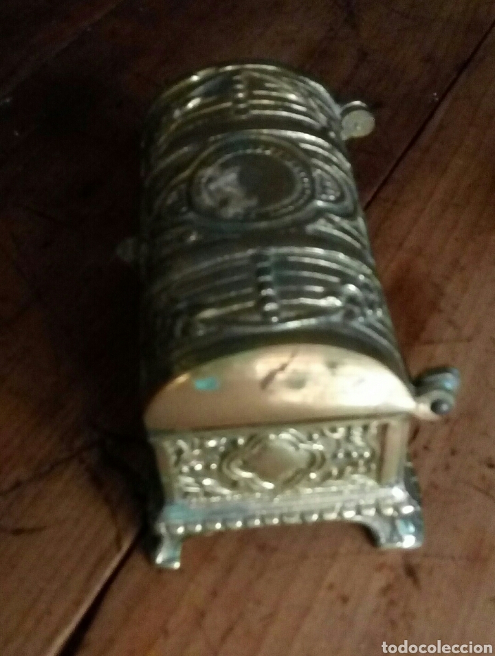 Antig&uuml;edades: Caja joyero bronce - Foto 3