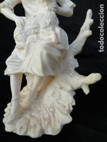 Antig&uuml;edades: PAREJA DE FIGURAS PASTORILES. - Foto 7