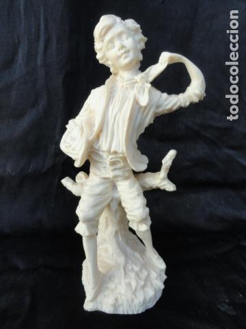 Antig&uuml;edades: PAREJA DE FIGURAS PASTORILES. - Foto 12