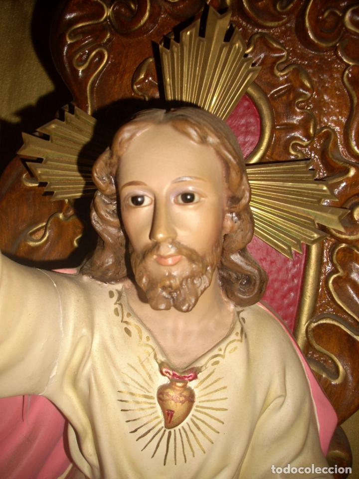 Antig&uuml;edades: Imagen del Pantocrator, 52 cms. de altura - Foto 1
