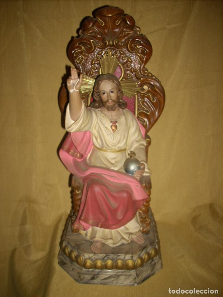 Antig&uuml;edades: Imagen del Pantocrator, 52 cms. de altura - Foto 2