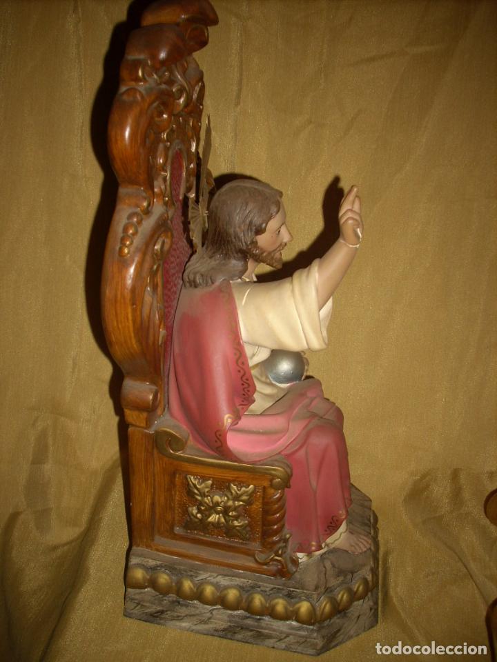 Antig&uuml;edades: Imagen del Pantocrator, 52 cms. de altura - Foto 4