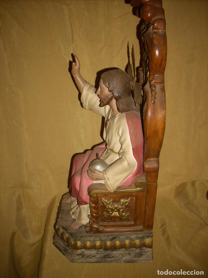 Antig&uuml;edades: Imagen del Pantocrator, 52 cms. de altura - Foto 6