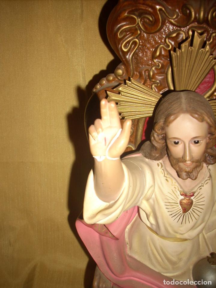 Antig&uuml;edades: Imagen del Pantocrator, 52 cms. de altura - Foto 10
