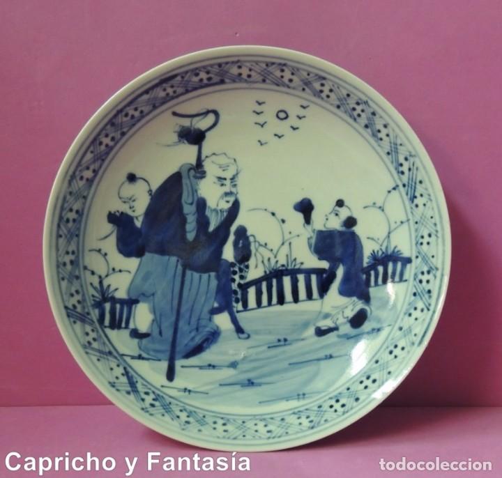 Antig&uuml;edades: Plato chino n&ordm; 1300 - Foto 1