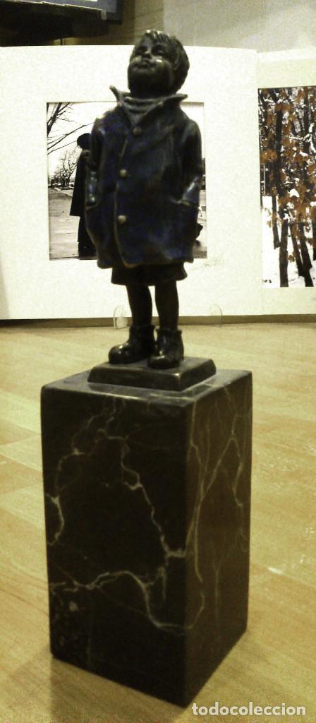 Antig&uuml;edades: BRONCE BEYMANN (AUSTRIACO) SOBRE MARMOL - Foto 2