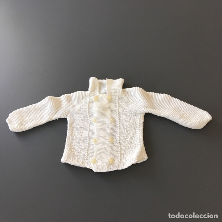 Antig&uuml;edades: CHAQUETA JERSEY DE PUNTO DE BEBE - Foto 2