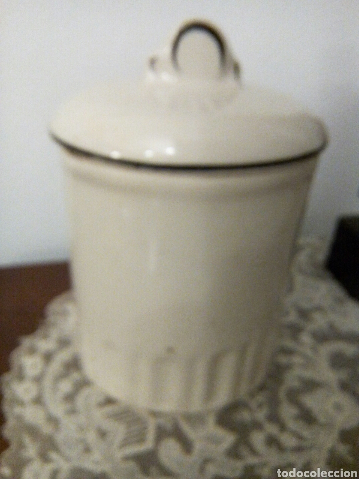 Antig&uuml;edades: * ANTIGUO BOTE DE COCINA FRANCES. (Rf: CB-76/c) - Foto 2