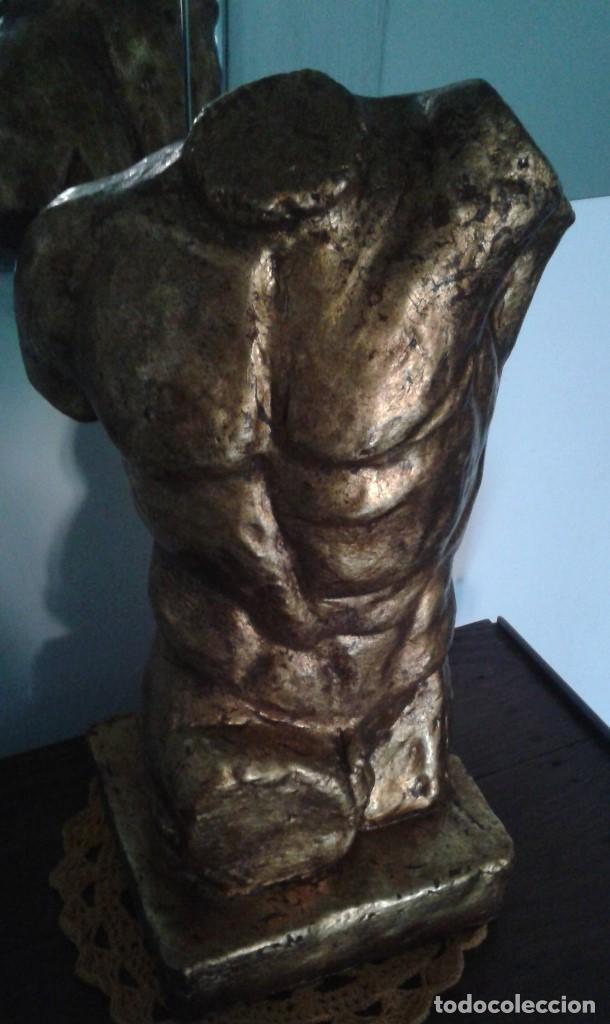 Preciosa Escultura Busto Masculino Comprar Figuras Antiguas En Todocoleccion