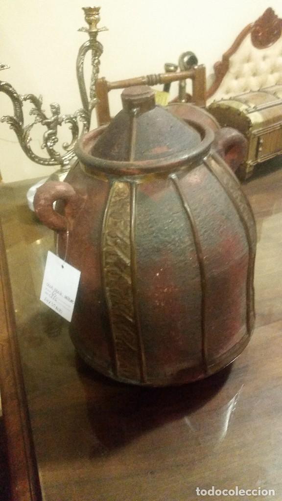 Antig&uuml;edades: - OLLA DE BARRO ANTIGUA - Foto 3