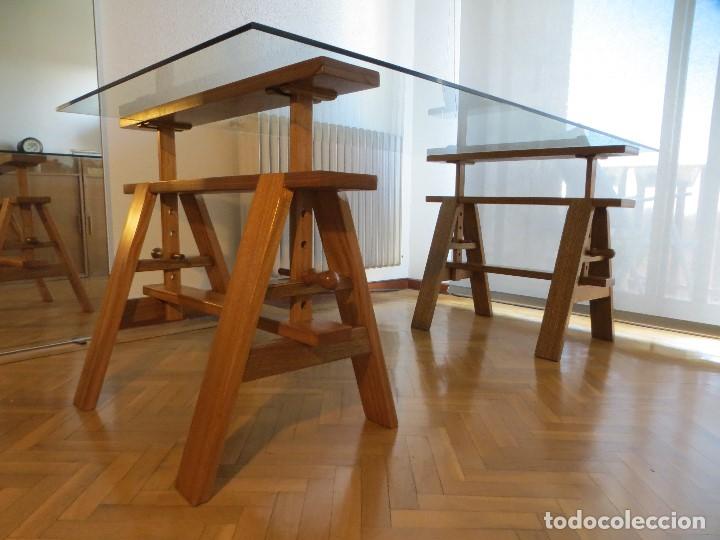 Antig&uuml;edades: Mesa de dise&ntilde;o estilo Leonardo - Foto 1