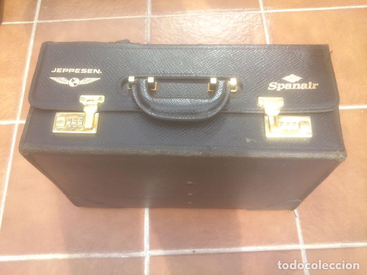 maletin maleta piloto spanair cuero aleman amer - Comprar Moda Antigua de  Hombre en todocoleccion - 62791344