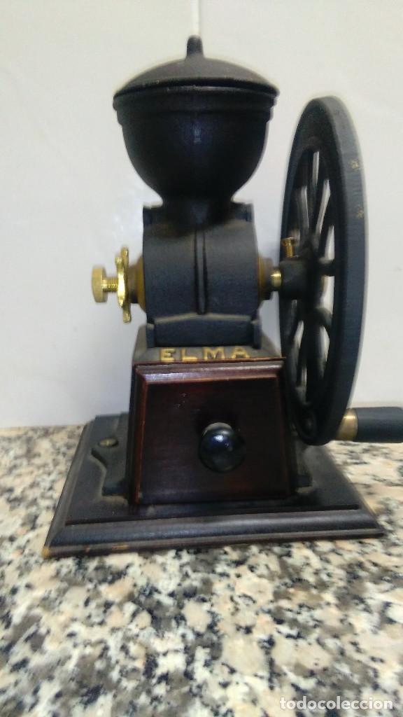 Antig&uuml;edades: MOLINILLO DE CAFE MARCA ELMA