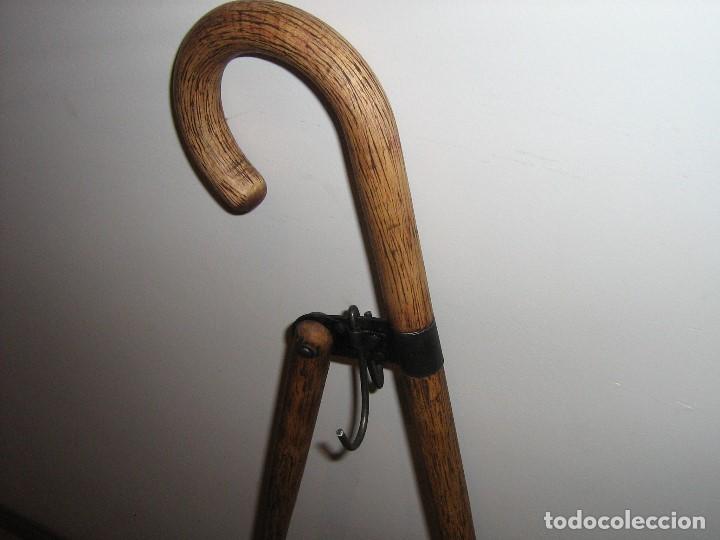 Antig&uuml;edades: BASTON PORTAPAQUETES - Foto 2