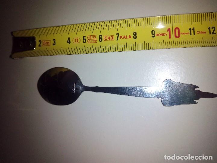 Antig&uuml;edades: Cuchara de metal de Lourdes - Foto 2