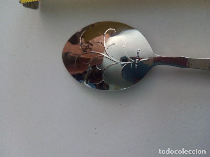 Antig&uuml;edades: Cuchara de metal de Lourdes - Foto 3