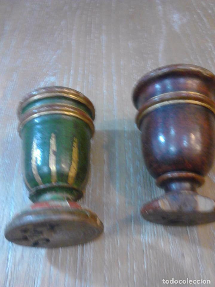 Antig&uuml;edades: Pareja de remates de retablo - Foto 1