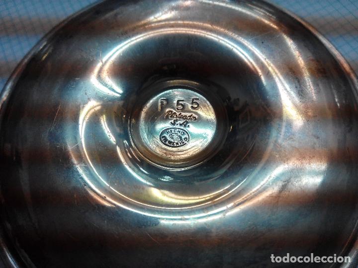Antig&uuml;edades: portavelas de plata - Foto 2