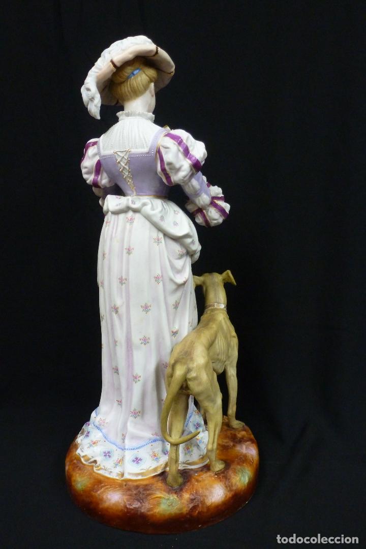 Antig&uuml;edades: GRAN PAREJA DE PORCELANA DE BISCUIT - Foto 16