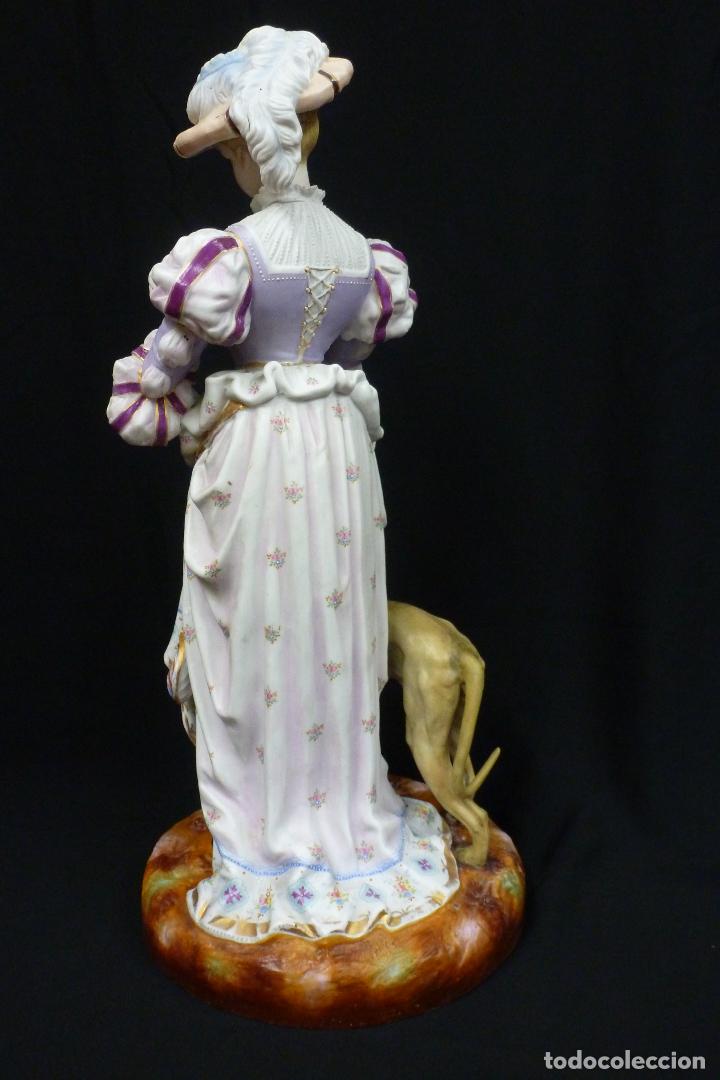 Antig&uuml;edades: GRAN PAREJA DE PORCELANA DE BISCUIT - Foto 17