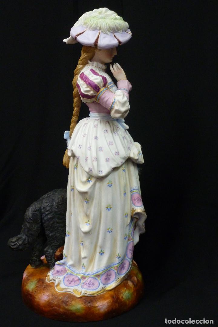 Antig&uuml;edades: GRAN PAREJA DE PORCELANA DE BISCUIT - Foto 20