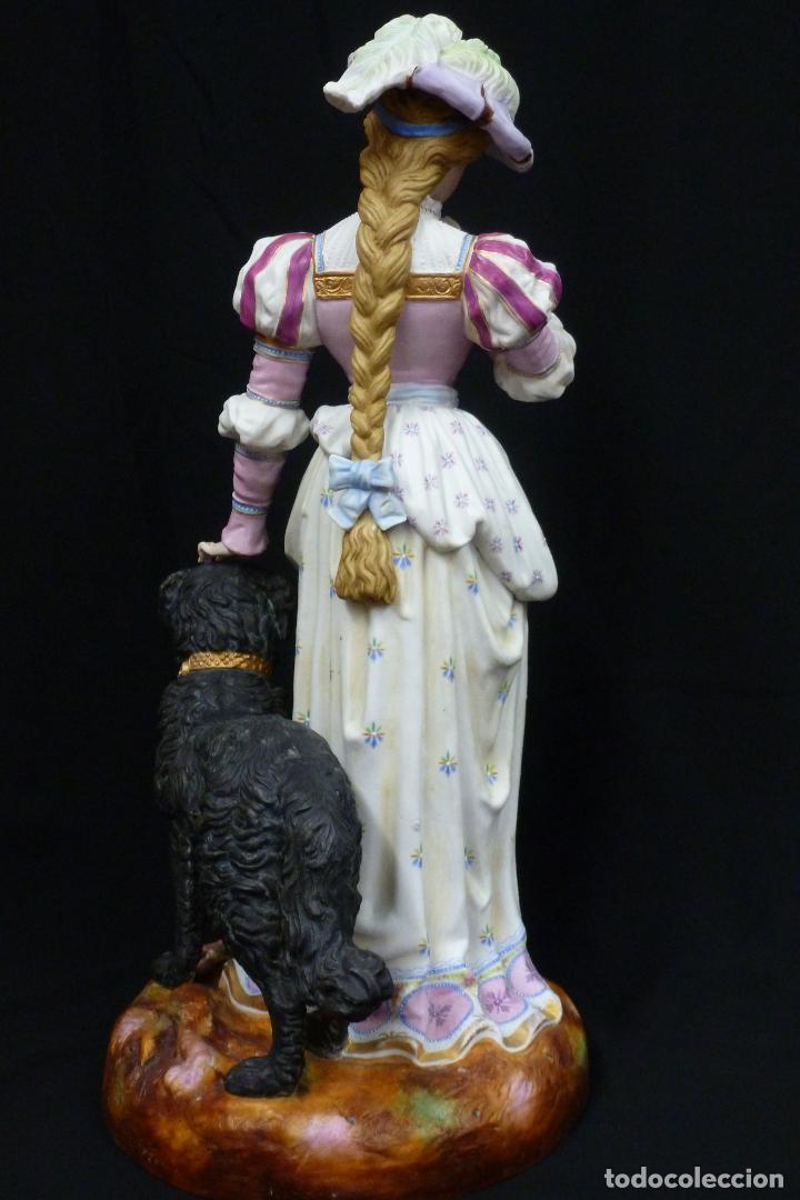 Antig&uuml;edades: GRAN PAREJA DE PORCELANA DE BISCUIT - Foto 21