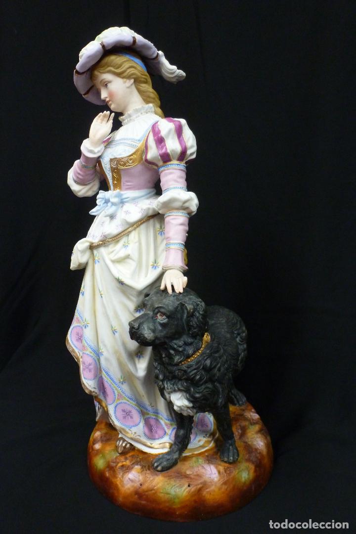 Antig&uuml;edades: GRAN PAREJA DE PORCELANA DE BISCUIT - Foto 23