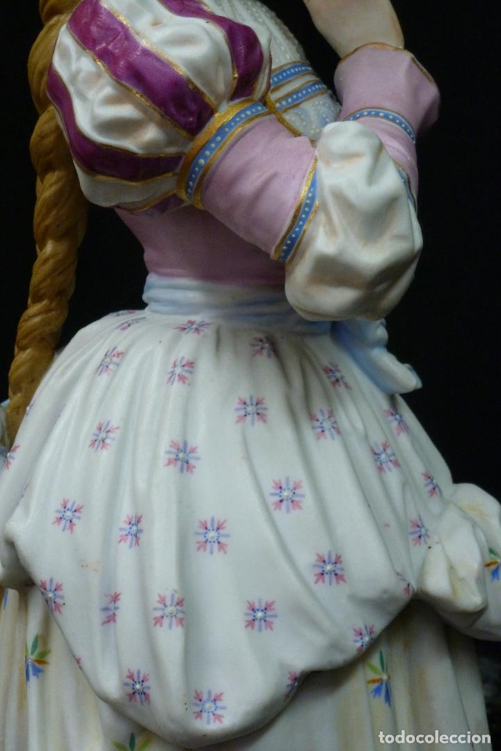 Antig&uuml;edades: GRAN PAREJA DE PORCELANA DE BISCUIT - Foto 24