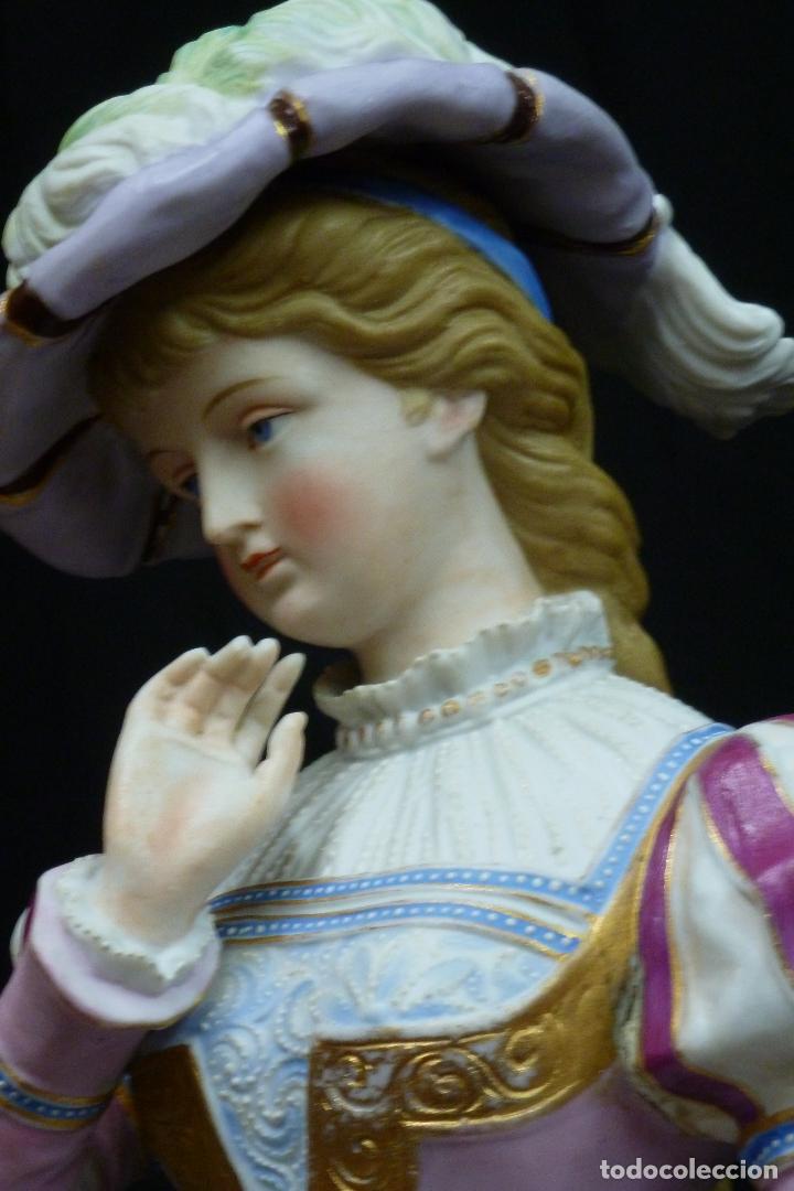 Antig&uuml;edades: GRAN PAREJA DE PORCELANA DE BISCUIT - Foto 29