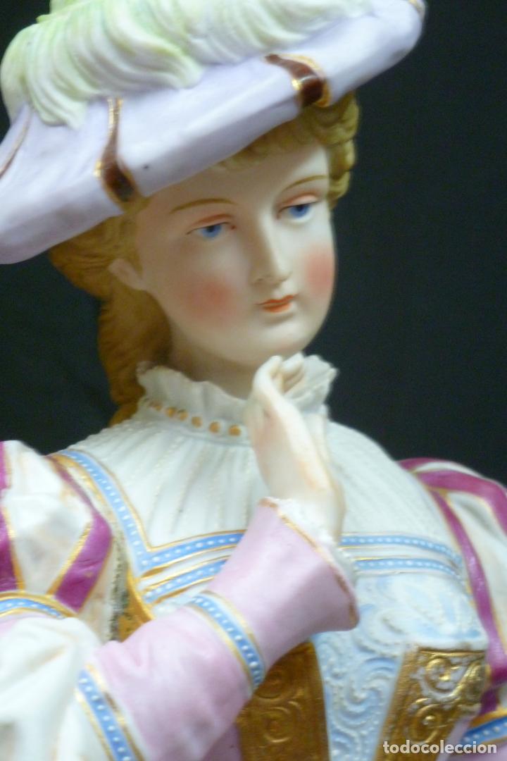 Antig&uuml;edades: GRAN PAREJA DE PORCELANA DE BISCUIT - Foto 30