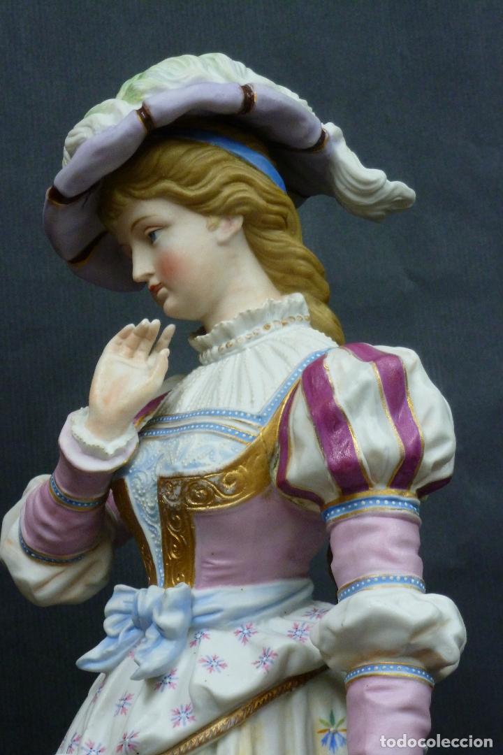 Antig&uuml;edades: GRAN PAREJA DE PORCELANA DE BISCUIT - Foto 31