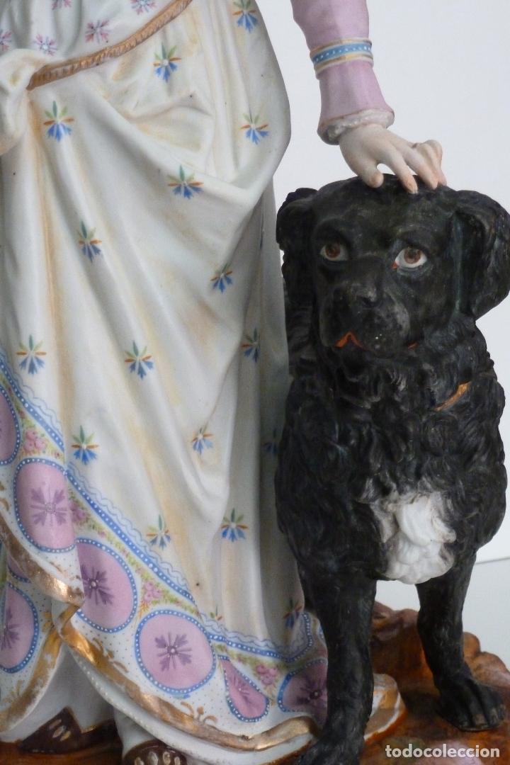 Antig&uuml;edades: GRAN PAREJA DE PORCELANA DE BISCUIT - Foto 32
