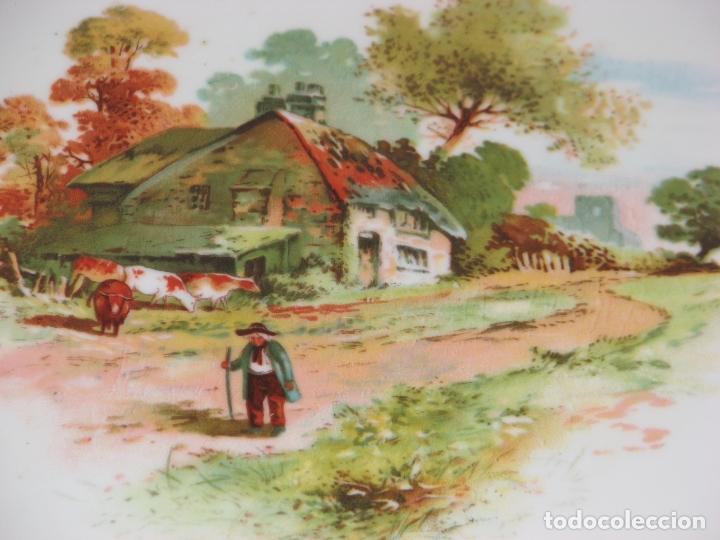 Antig&uuml;edades: BANDEJA CER&Aacute;MICA - Foto 2