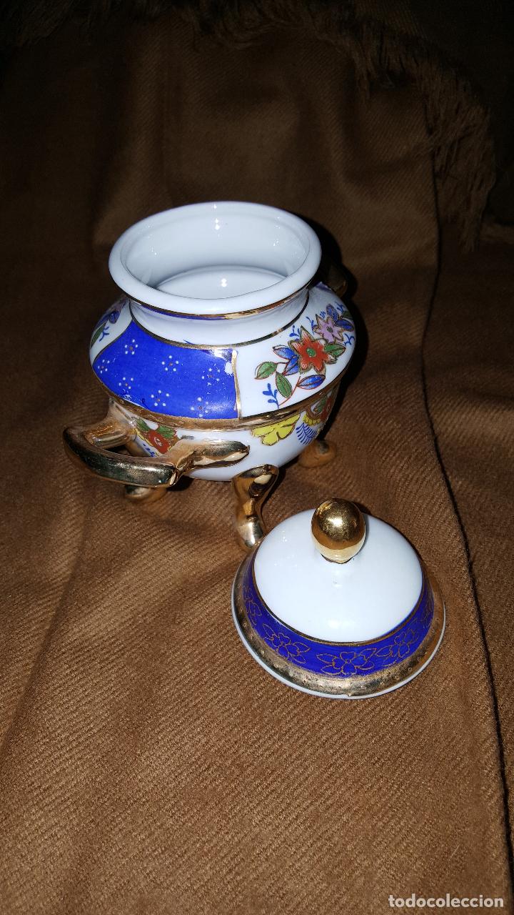 Antig&uuml;edades: Azucarero porcelana - Foto 2