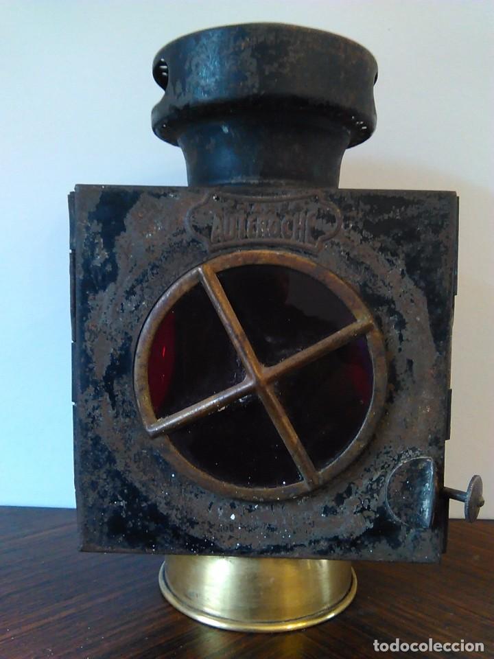 Antig&uuml;edades: antiguo farol coche antiguo - Foto 1