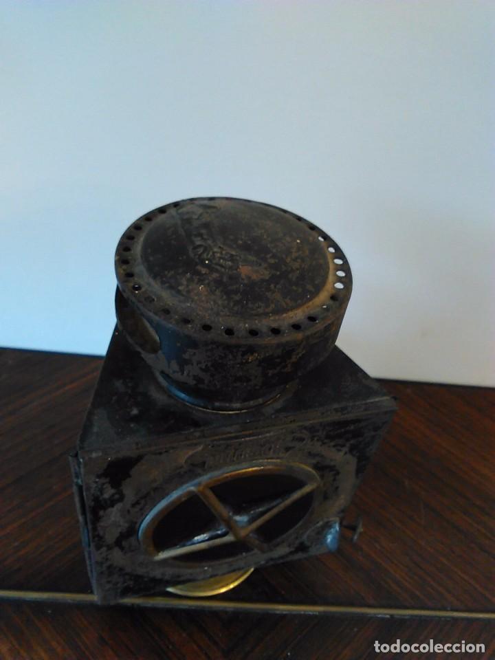 Antig&uuml;edades: antiguo farol coche antiguo - Foto 8